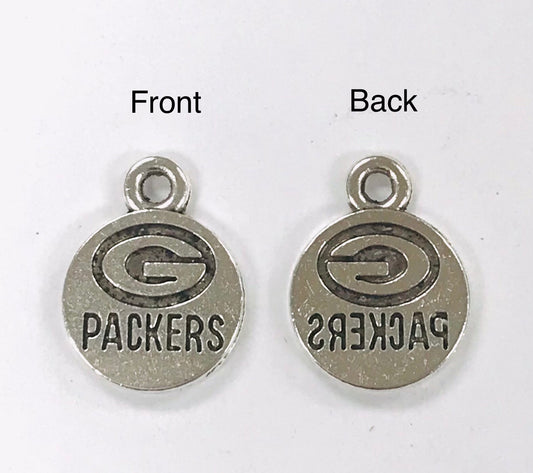 10 Green Bay Packers Football Charm Wholesale