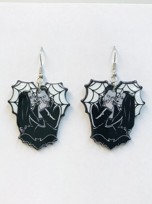 2prs Spider Woman's Kiss Earrings Gift