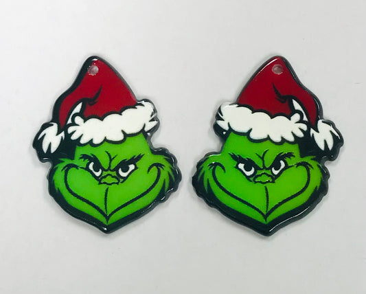 Grinch Charms Christmas craft wholesale
