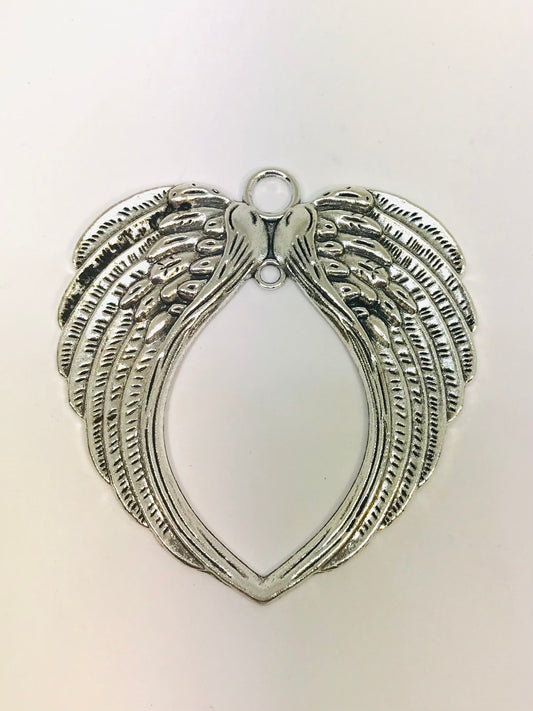 4 Angel Wings Charms, Wholesale Charms, Pendants