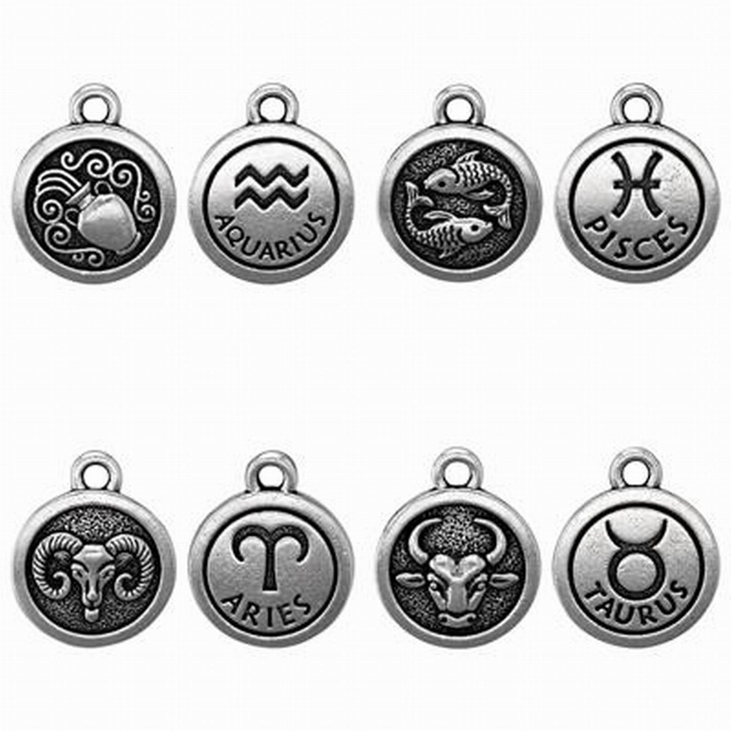 Taurus horoscope necklace, Zodiac Necklaces