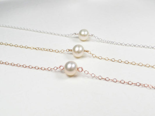 flower girl pearl necklace gift wholesale