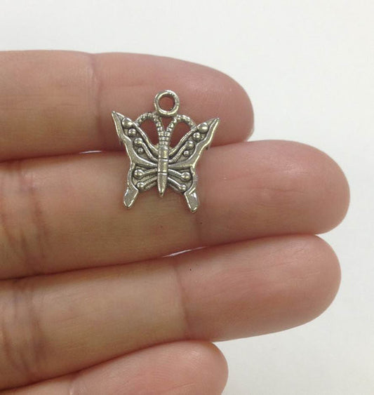 15 Butterfly Charm wholesale