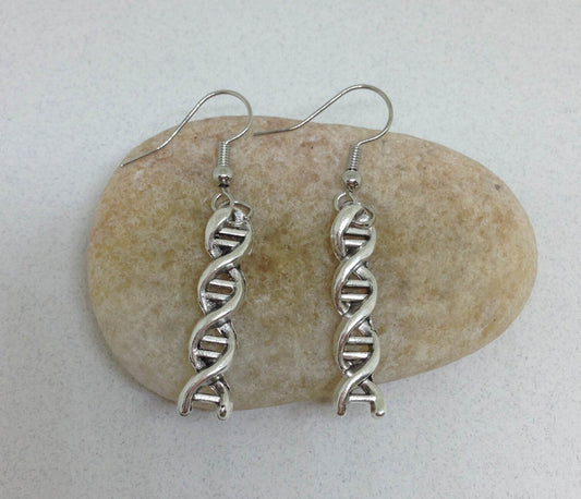 DNA Science Dangling Earrings