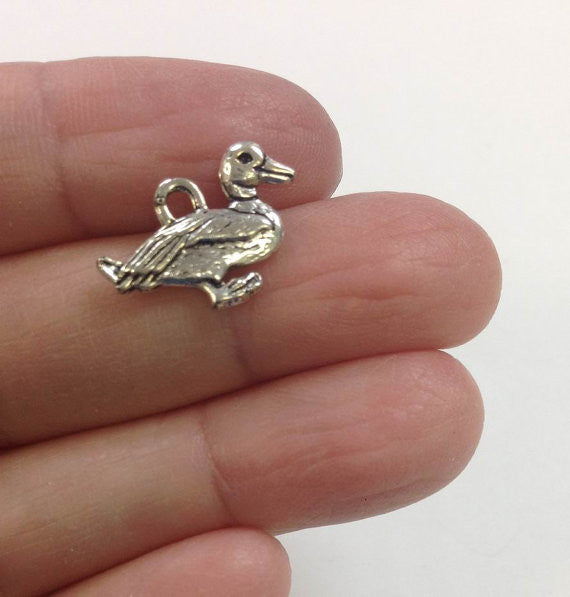 5 Wholesale Duck Charms