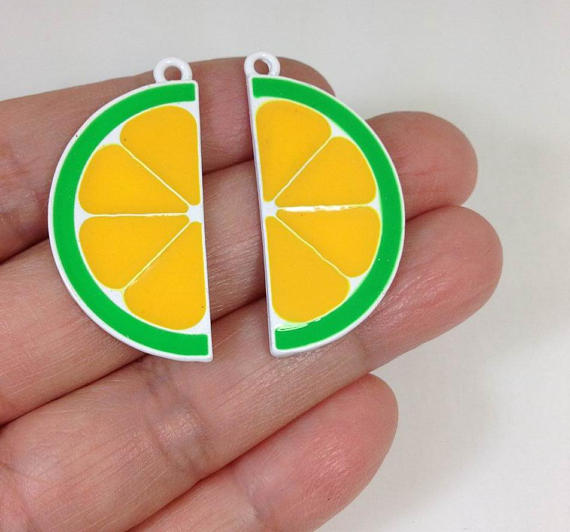2 Citrus Lemon Charm