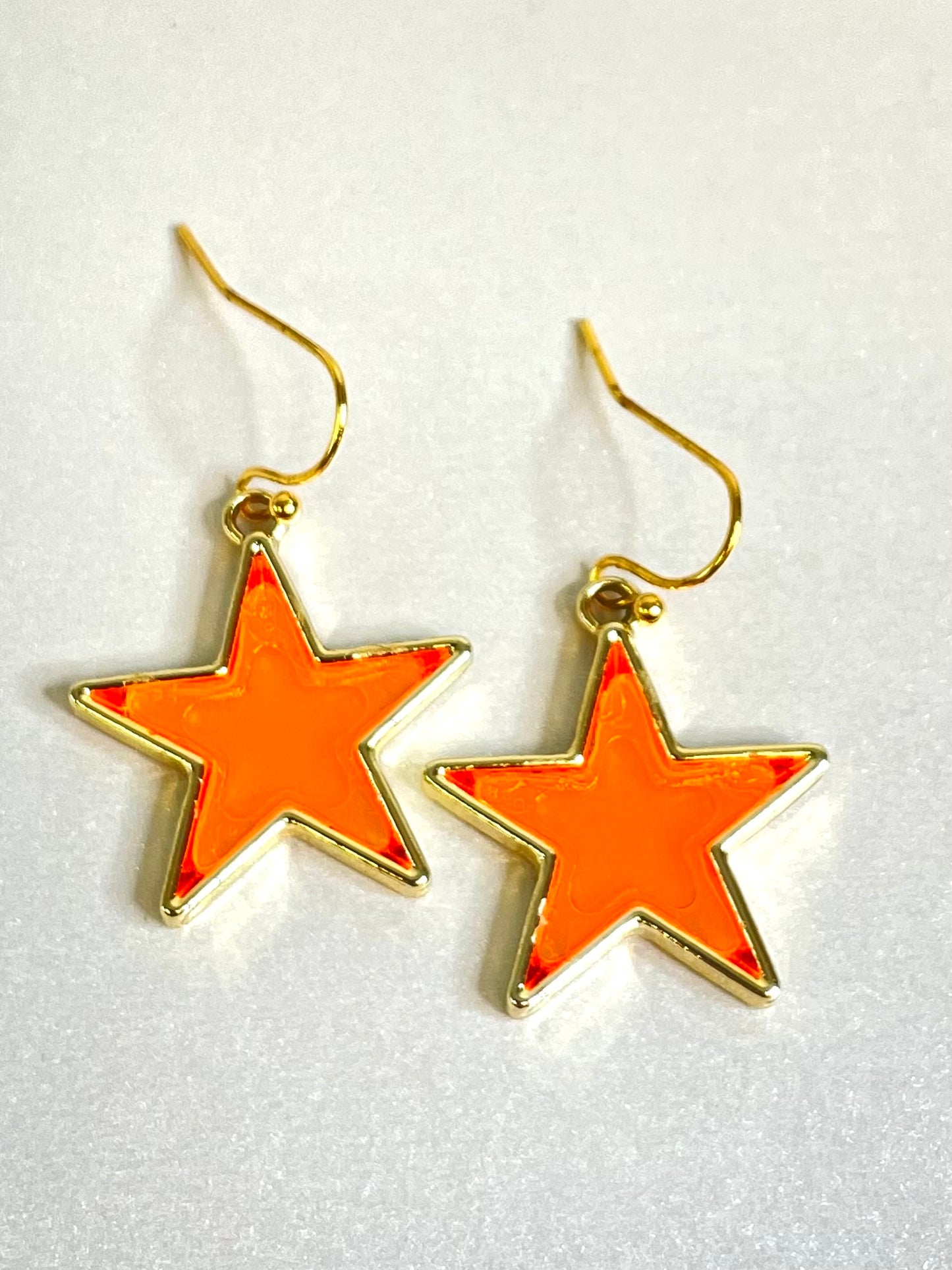 Acrylic Star Earrings