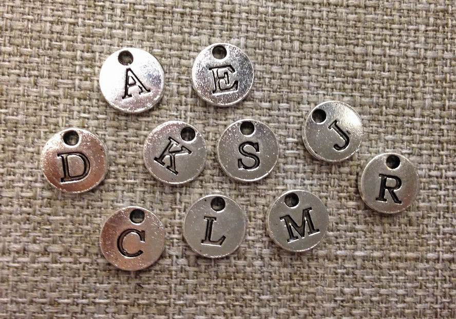 personal initial charm