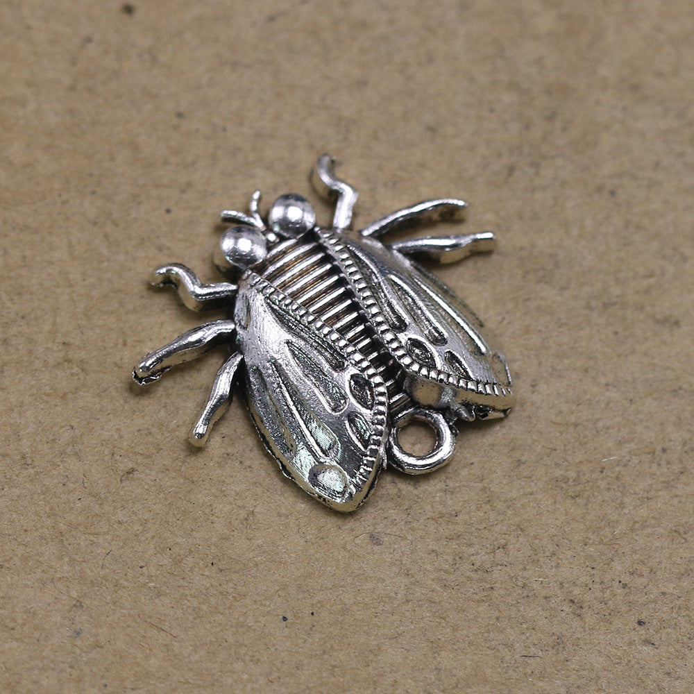 5 Insect Charm Cicada Charms