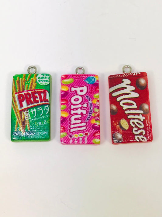 5 Wholesale Acrylic Candy Charms Food Jellybean