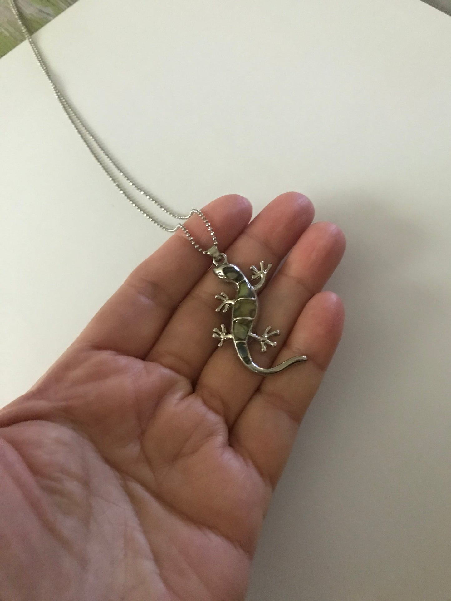 Lizard pendant Necklace