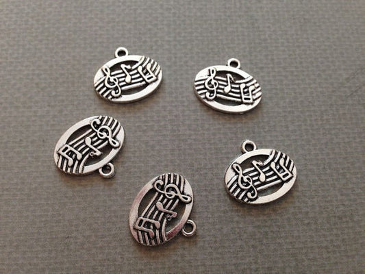5 Musical Notes Charm Wholesale
