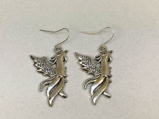 Phoenix Earrings Bird Earrings