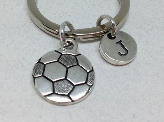 Soccer Ball Keychain, Coach Gift