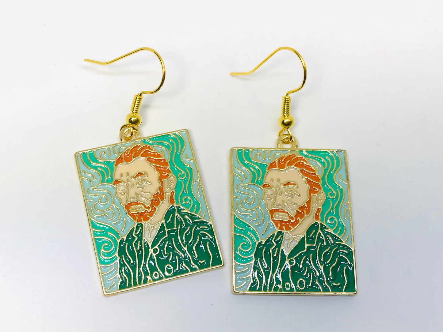 Van Gogh Earrings, World Famous Painting Earrings,