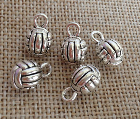 10 Volleyball Charms 3D