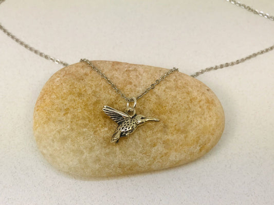 Hummingbird necklace