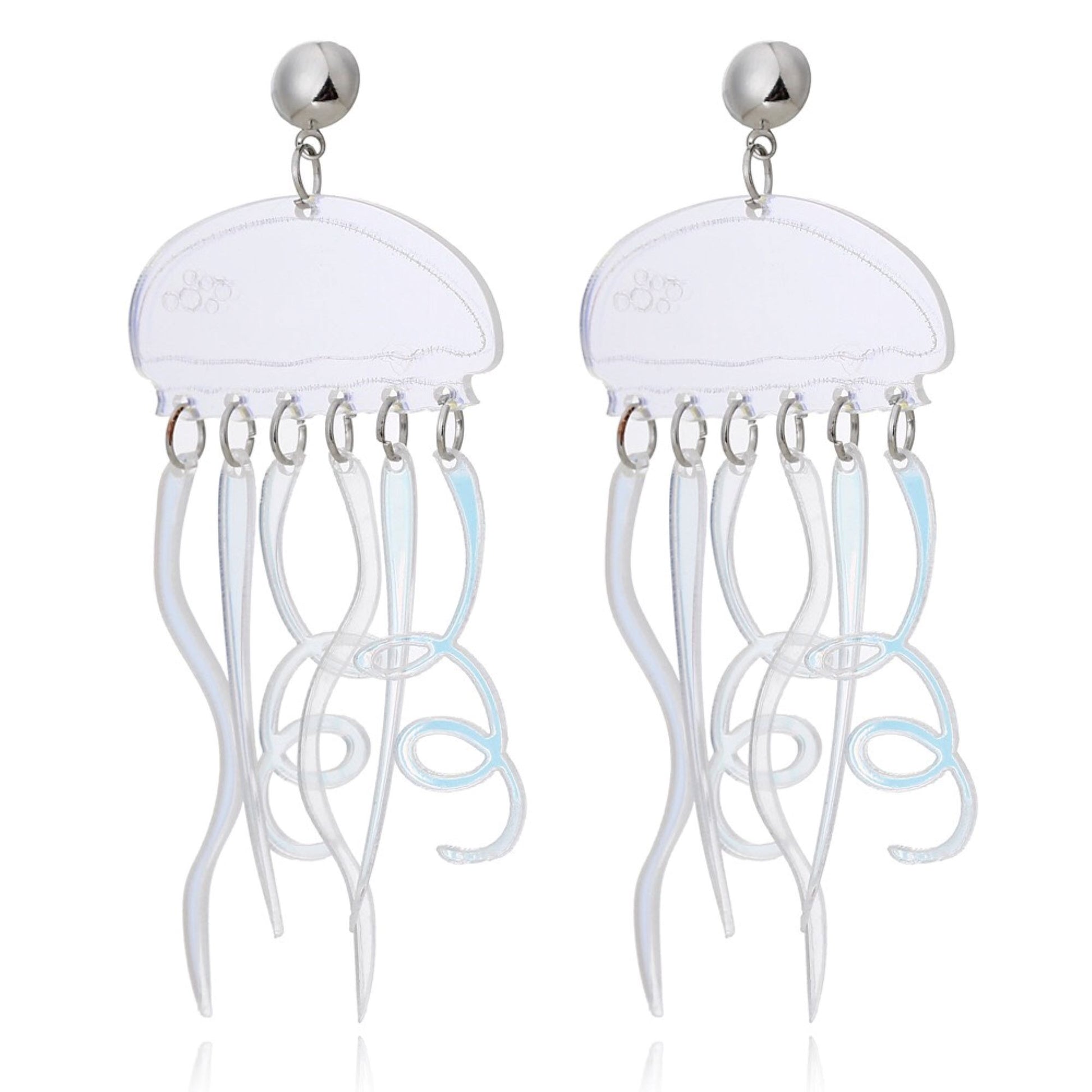 jelly fish earrings