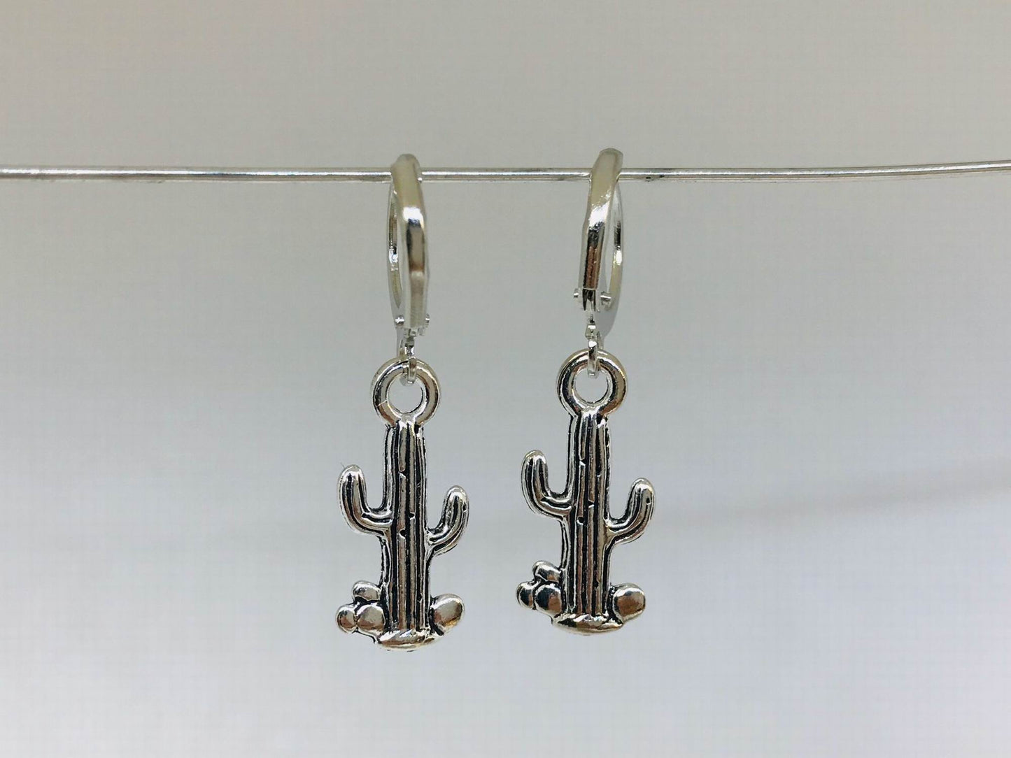 Cactus Earrings, Desert Jewelry