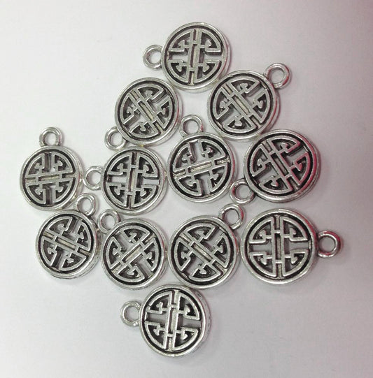 6 Wholesale Small Chinese Blessing Charm