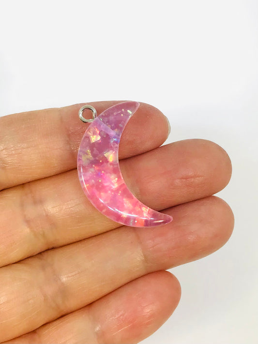 4 Wholesale Crescent Moon Charms