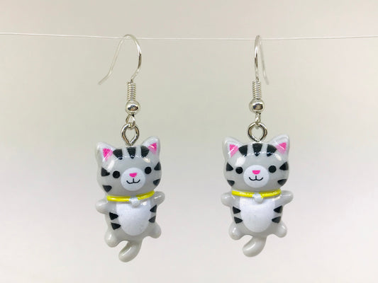 2 Kawaii Cat Earrings