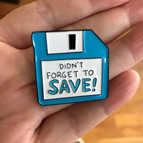 Don't Forget to Save Enamel Pin Wholesale