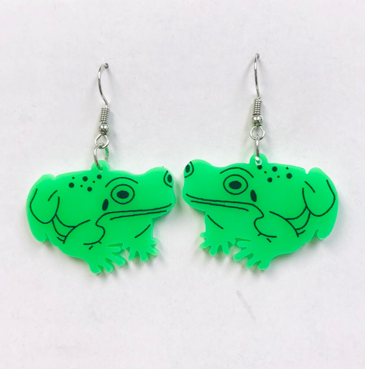 toad earrings