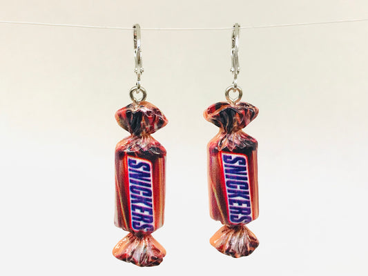 Wholesale Snickers Candy Earrings
