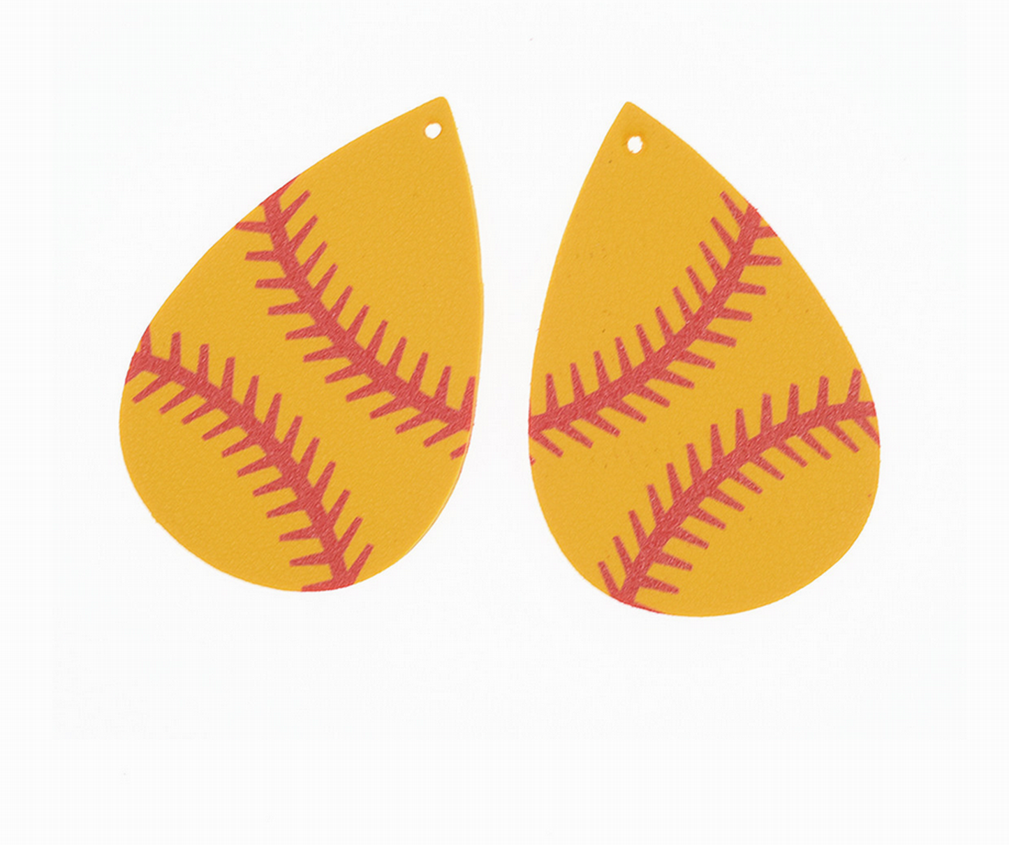 Baseball Softball Leather Charms