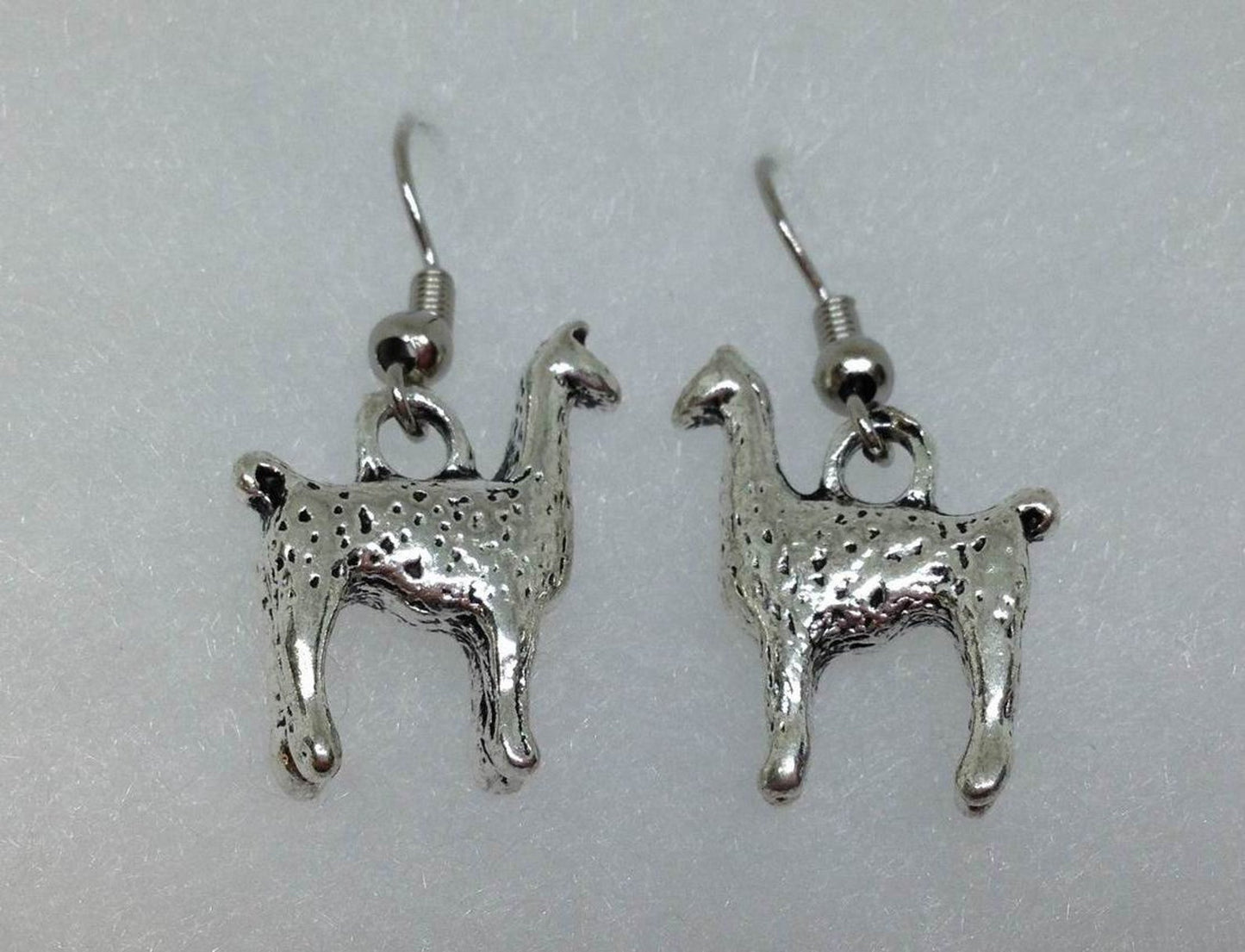 Llama Earrings alpaca charm earrings