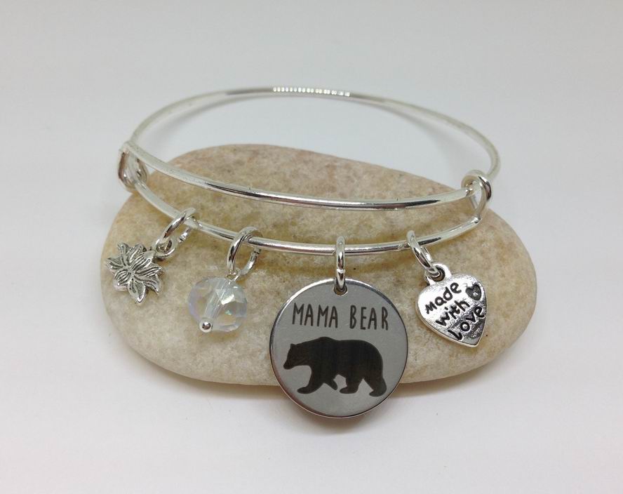 Mama Bear Charm, Mother's day Gift
