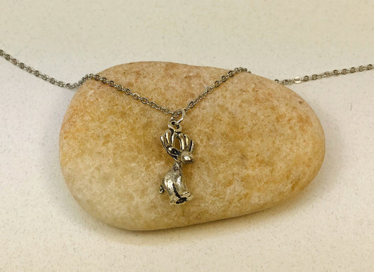 Wholesale Cute Moose Necklace