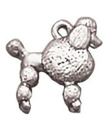 10 pcs Poodle Charm for DIY Jewelry