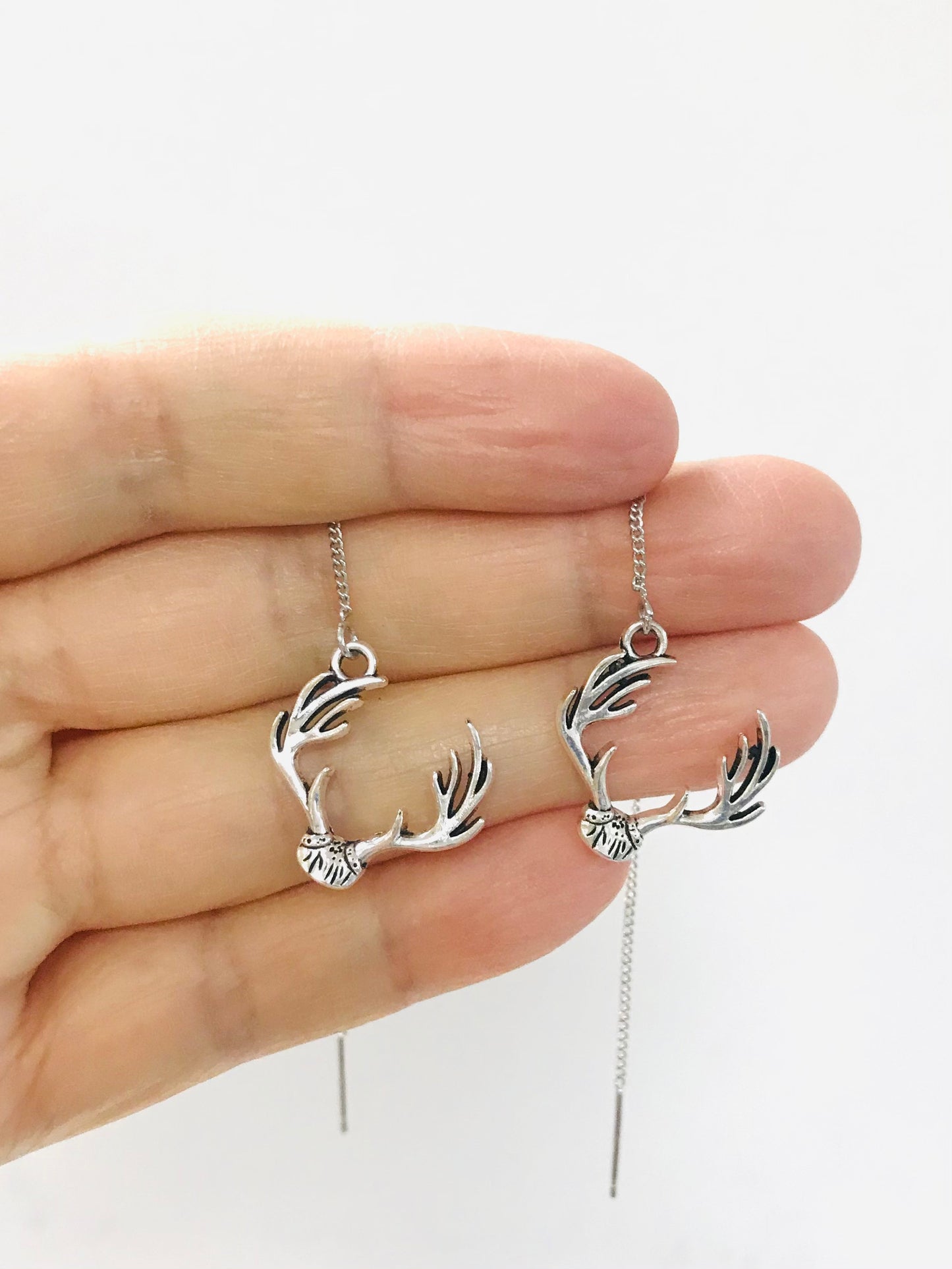 Wholesale Antlers Threader Earrings