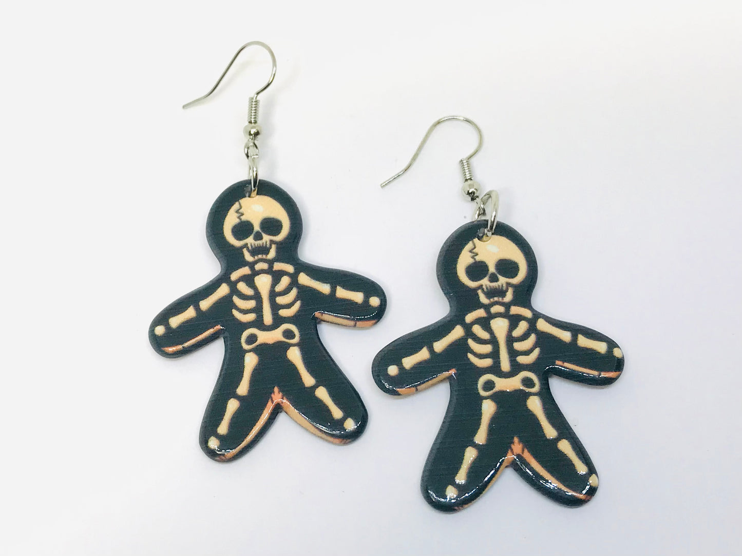 Skeleton Halloween Acrylic Earrings wholesale lot
