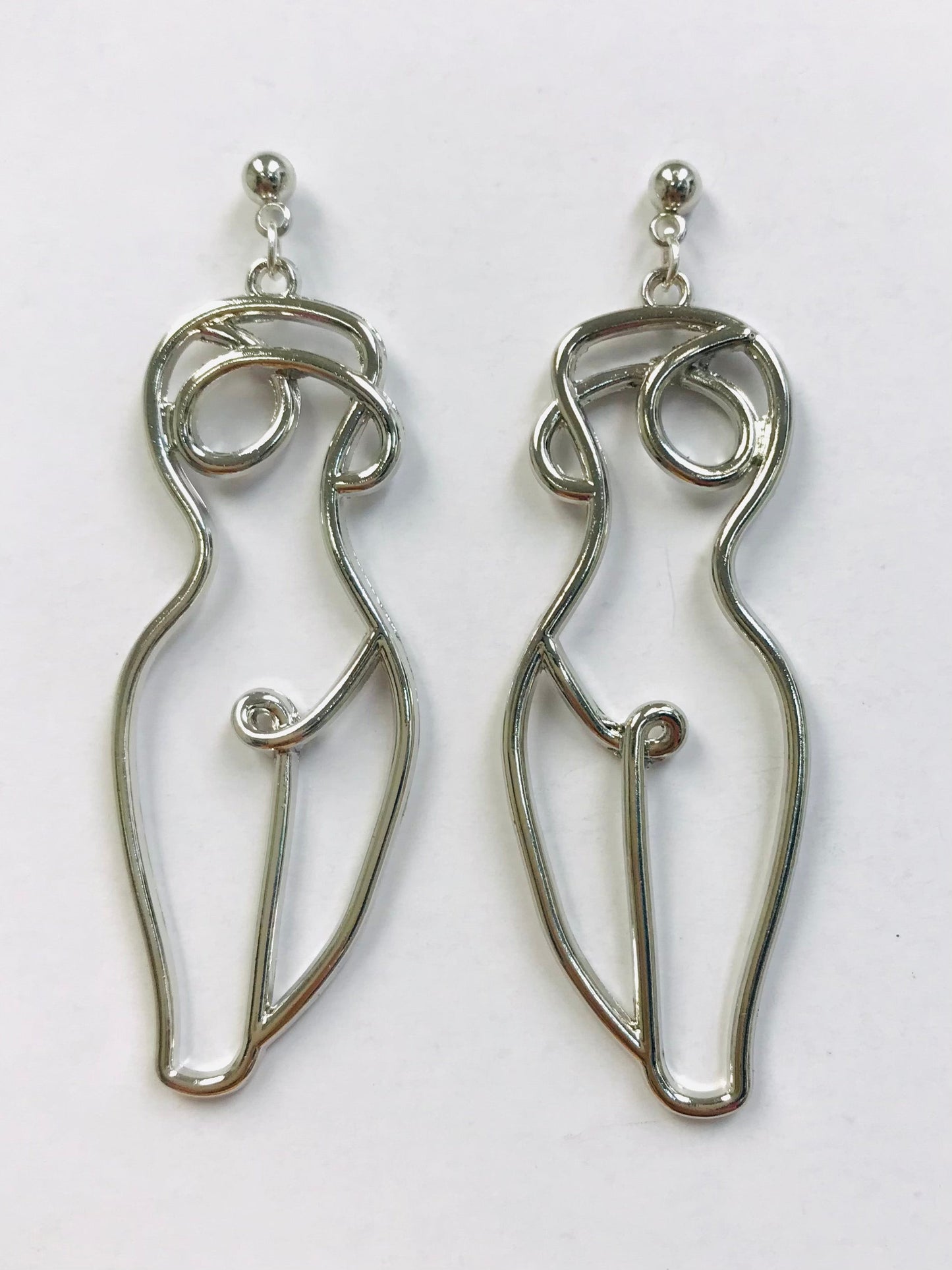 Wholesale Naked Female Body Earrings
