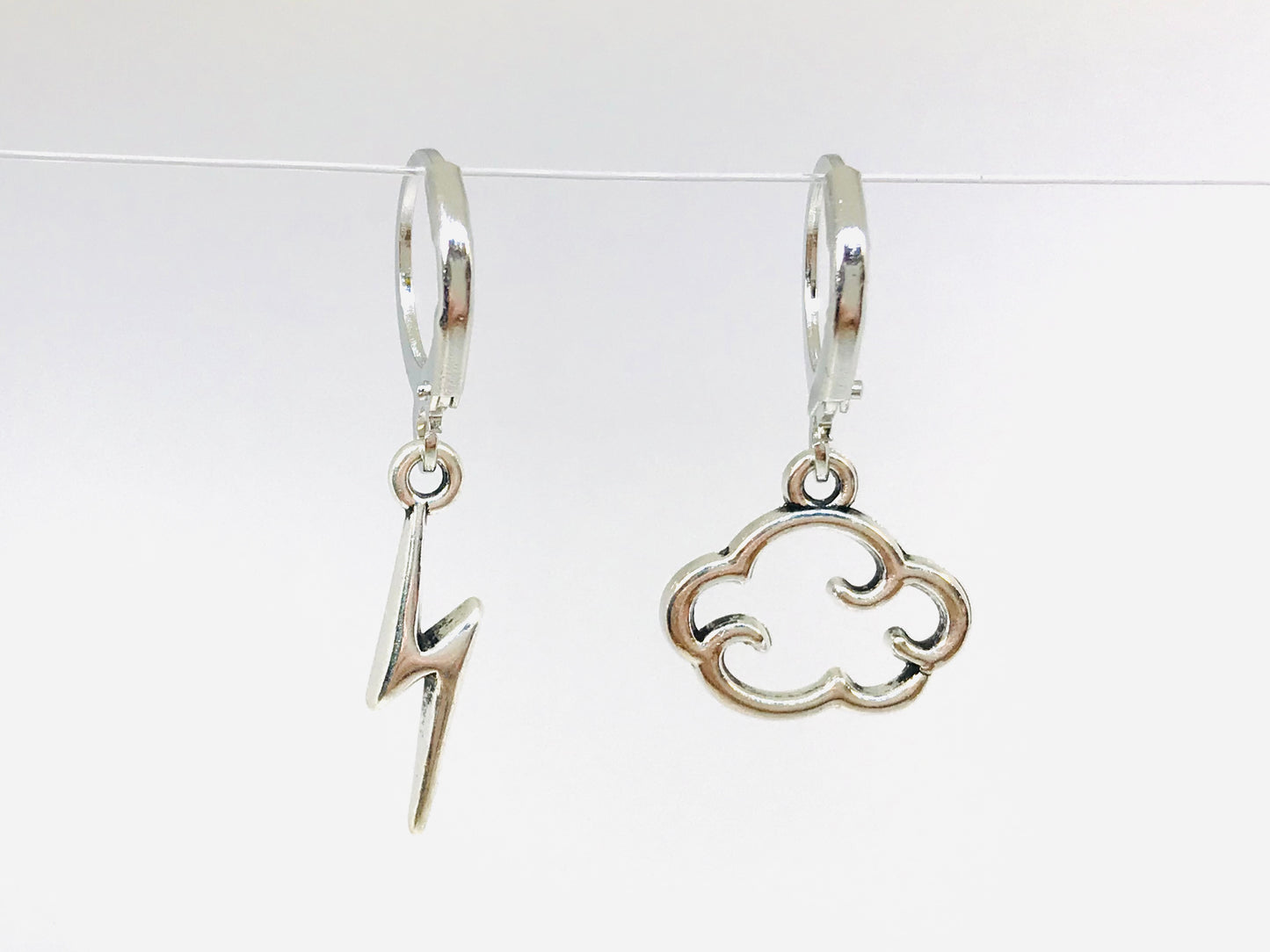 Thunder and Cloud Earrings